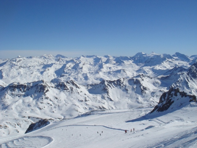 Tignes Франция горнолыжный курорт